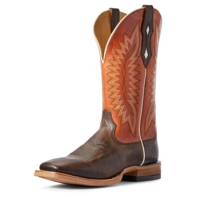 Ariat Relentless Record Setter Kahverengi Western Csizma Erkek (28428-925)